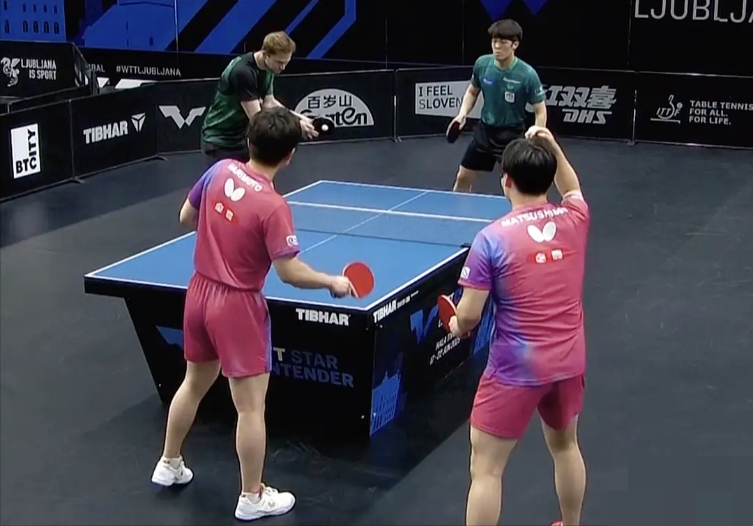 日本队碾压法国队，张本智和高光表现