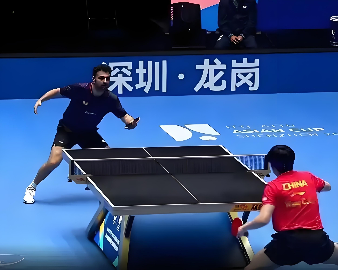 奥地利乒乓球队绝地反击比利时乒乓球队，王皓制霸全场